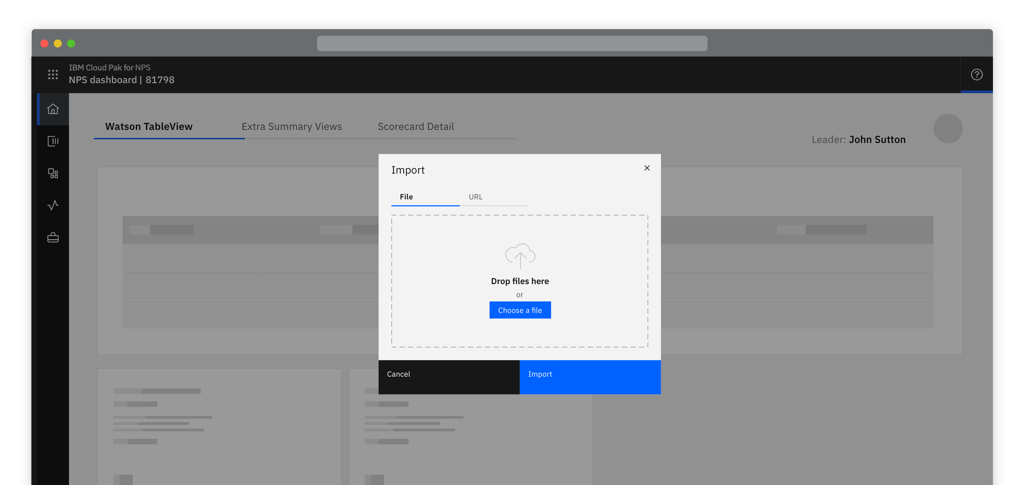 Import pattern – Carbon Design System
